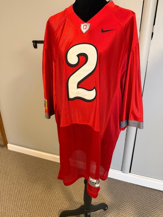 Nike Other - Nike Ohio State Buckeyes #2 Football Jersey Men’s XL Red NCAA